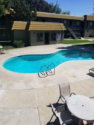 1 of our four sparkling pools