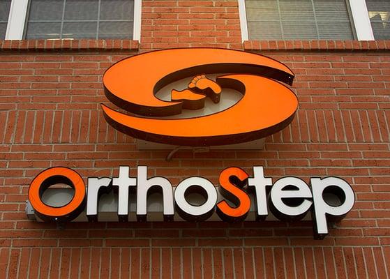 Orthostep Front Sign