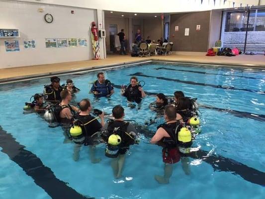 Confined Water Training