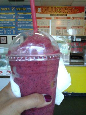 My favorite place for a tripple berry shake