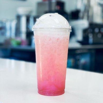 Needing an afternoon delight but caffeine keeps you up too late?

Stop by for our refreshing watermelon and ruby red grapefruit soda!