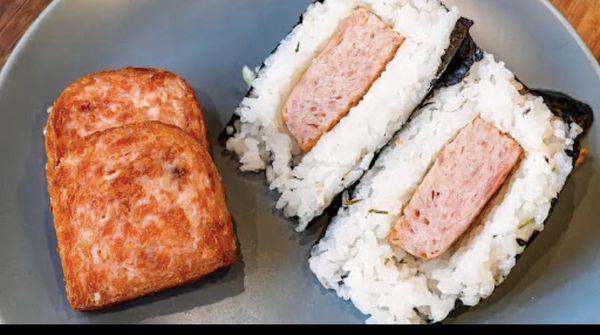 Spam rice ball