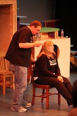 Chris Meek and Juli Inskeep play 'Boris'.