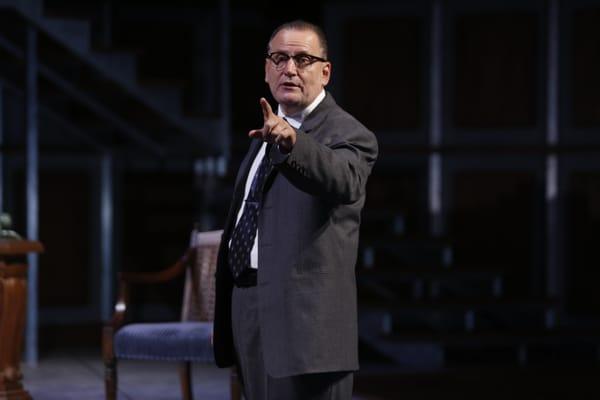 Brian Dykstra as Lyndon B. Johnson in ALL THE WAY at The Rep. Photo by Jerry Naunheim, Jr.