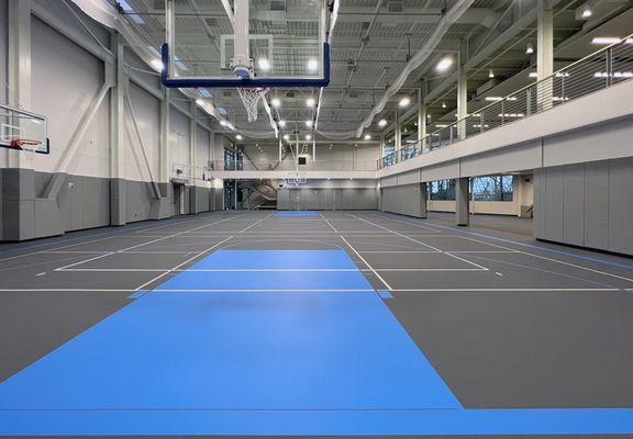 Seattle Merlino Center - Pulastic seamless rubber floor