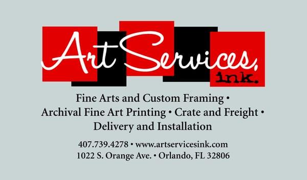 Art Services Information