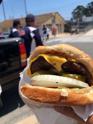 Cheeseburger delicious