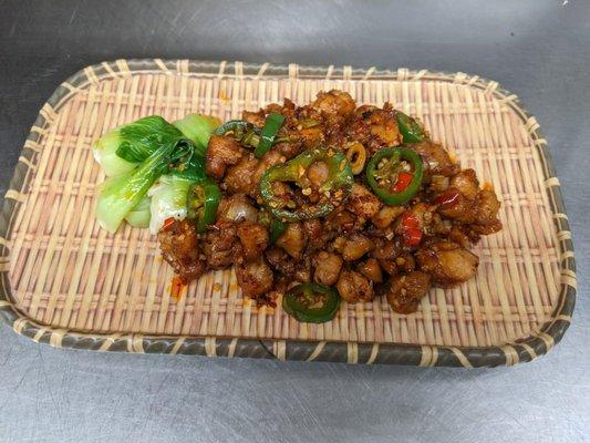 Szechuan Fried Diced Chicken
 自贡小煎鸡