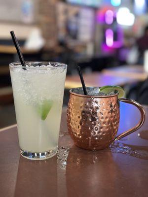 House margarita and mule