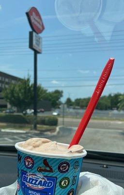 Mini heath bar blizzard, under $4 and 380 calories