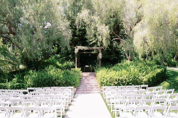 Garden ceremony