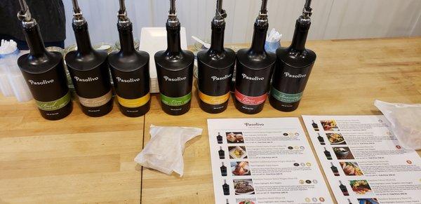 Olive oil tasting is a fun add on to any wine tour