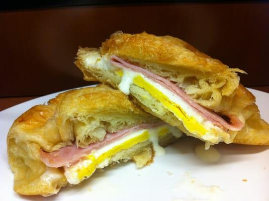 Ham, Egg & Swiss Croissant