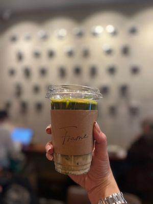 Iced Matcha Espresso (~$7)