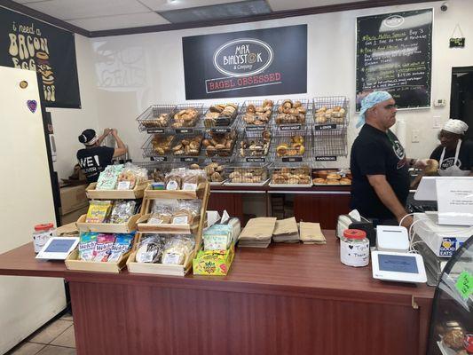 Lots of Bagels to choose from