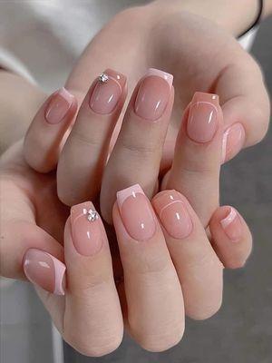 Hard gel nails