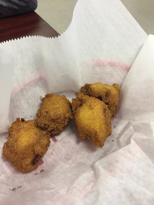 Jalapeño hush puppies