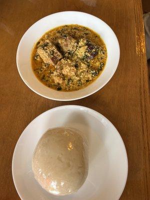 Fufu and Egusi