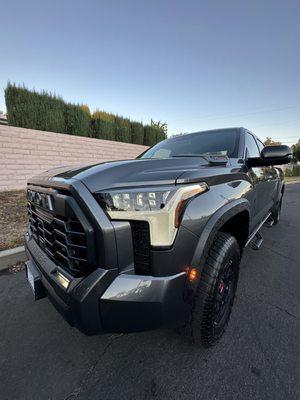 Tundra TRD PRO 2024 received a 5 year Ceramic coating protection