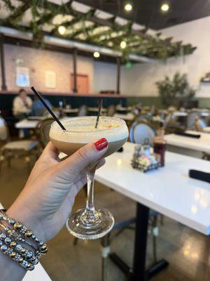 Pumpkin spice espresso martini