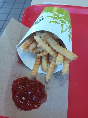 The best fries are at Del Taco.