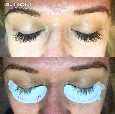 Lash extensions by Madison!