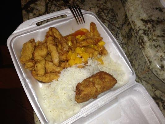 Orange chicken