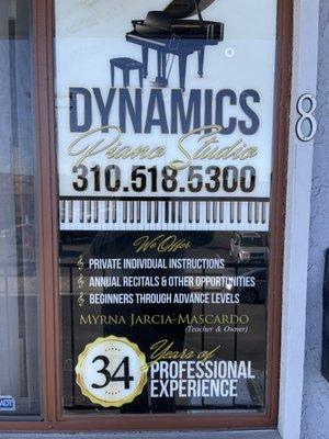 Dynamics Piano Studio