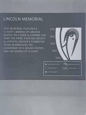 Lincoln Memorial Sign