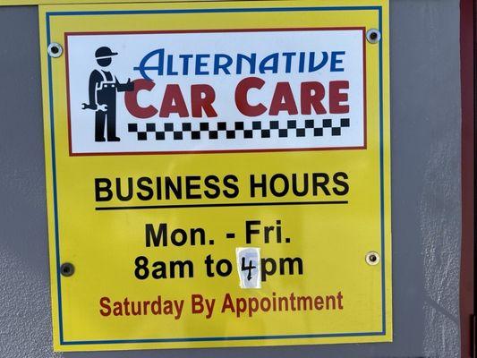 Business hours