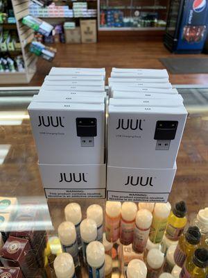 JUUL chargers always in stock