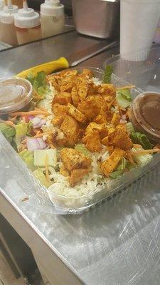 Cajun chicken salad