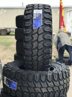 Looking for new truck tires? Give us a call or stop by! We just might have your size.