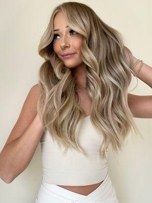 Dimensional Blonde Balayage