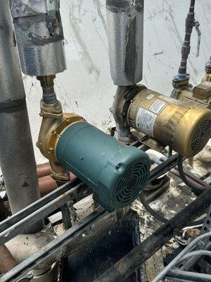 Commercial water pump replacement