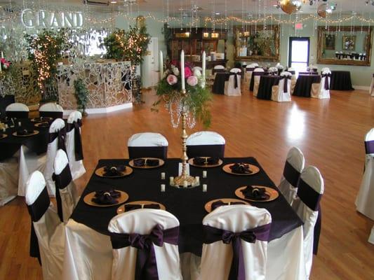 Beautiful 4,000 sq. ft. dance floor, elegant  with friendly staff.