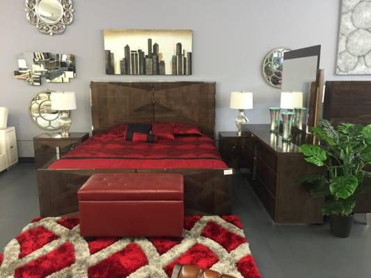 Italian master bedroom set