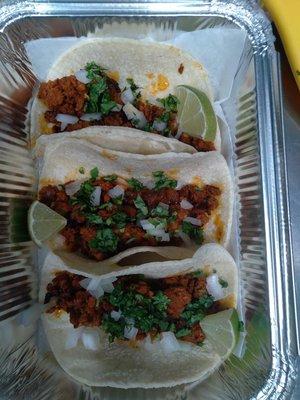 Chorizo Street Tacos