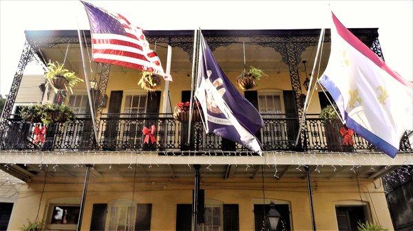 Site of the first US Distric Court, where Andrew Jackson was fined $1000 for contempt in 1815!