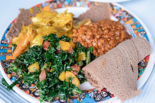 Classic Red Lentil known as Misir Wot In Ethiopia, is the to go dish for many vegan dish lovers!