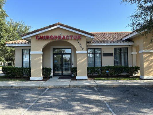 Office located at Clermont Chiropractic and Neurology Building.