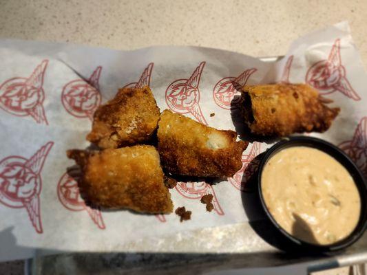 Philly Cheese Egg Rolls