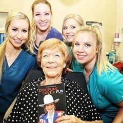 Serenity Dental Assistants with one of their patients