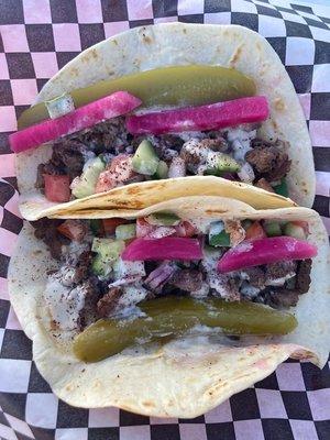 Beef Shawarma Tacos