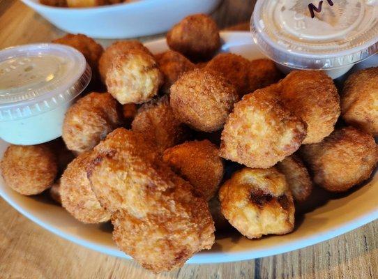 Fried mushrooms