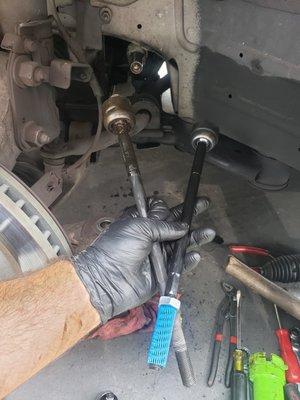 Are you noticing a shimy in your steering wheel? You may be experiencing worn out inner tie rods! Call today to get your vehicle inspected!