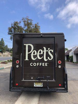 Peets Coffee Food Truck Wrap