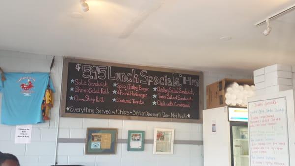 Lunch specials