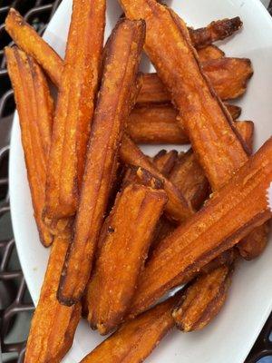 Fried sweet potato