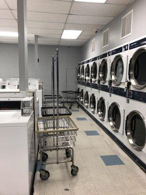 Dryers, some carts